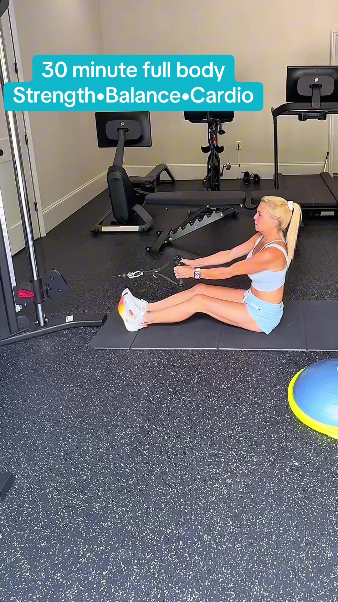 30-Minute Strength Balance + Cardio